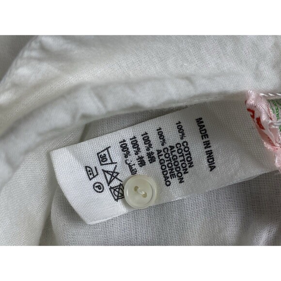 Bonpoint Girl’s Cotton White Pin Tuck Classic Embroidered Dress Size 8 NWT - Picture 11 of 16